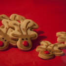 Kerstkoekjes: Rudolph the rednose reindeer