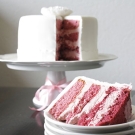 Pink ombre taart
